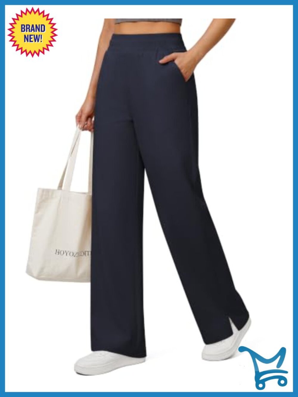 Lightweight Wide Leg Pants Water Resistant Athletic Women